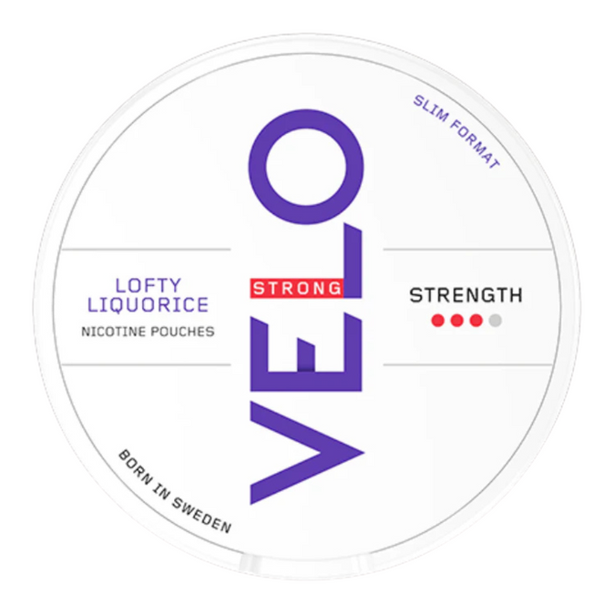 VELO brand tin