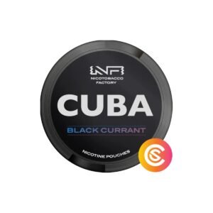 Cuba Black Line Black Currant Strong 43mg product tin